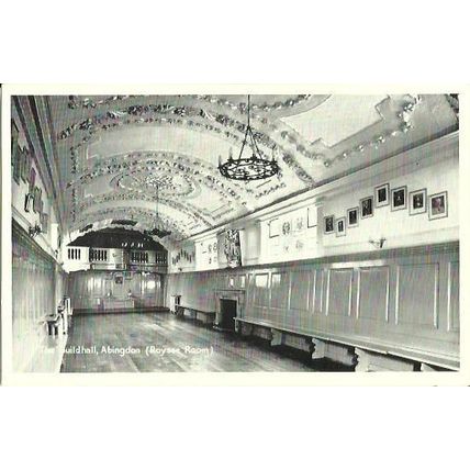 Berkshire ABINGDON Guildhall Roysse Room Postcard (TVAP 2656)