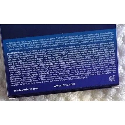 tarte Rainforest of the Sea Eyeshadow Palette Vol 11 Boxed