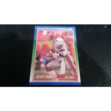 1990 Score Football Card # 095 Deion Sanders Excellent-Mint (6) Atlanta Falcons