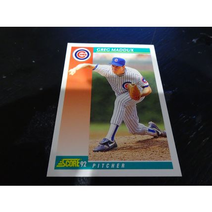 1992 Score Card # 269 Greg Maddux Excellent-Mint (6) Chicago Cubs