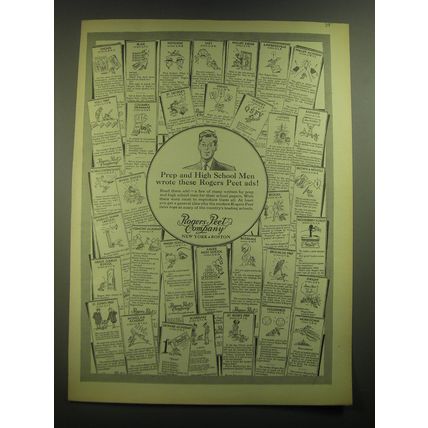 1945 Rogers Peet Clothing Advertisement - Prep and High School Men wrote these