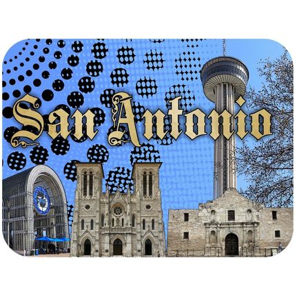 San Antonio Fridge Magnet