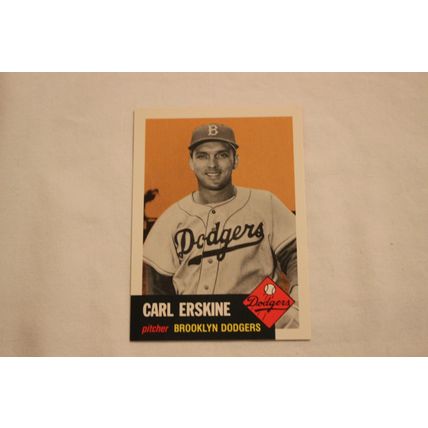 Carl Erskine 1991 Topps 1953 Archives NO. 308