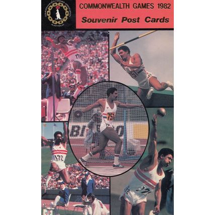 Daly Thomson British Track & Field Athletics 1982 Commonwealth Games Postcard