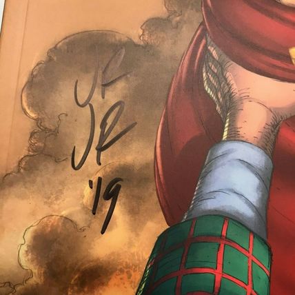 NEW 2019 Los Angeles Comic Con Exclusive Superman Variant Cover Autographed