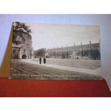 ST. CROSS HOSPITAL, WINCHESTER, HAMPSHIRE. used antique postcard by Frith =