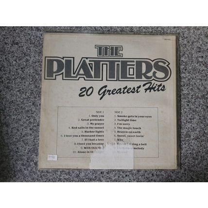The Platters – 20 Greatest Hits (MB5103) 1981 (LP)