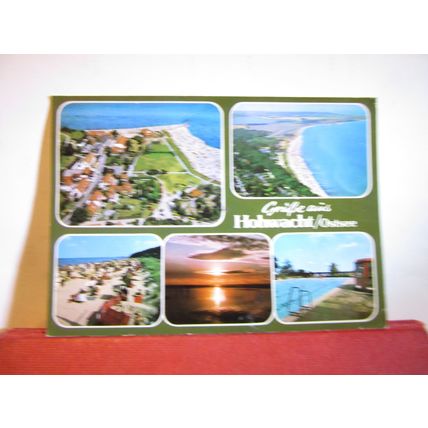 multiview, HOHWACHT, GERMANY used postcard 1986 pm =