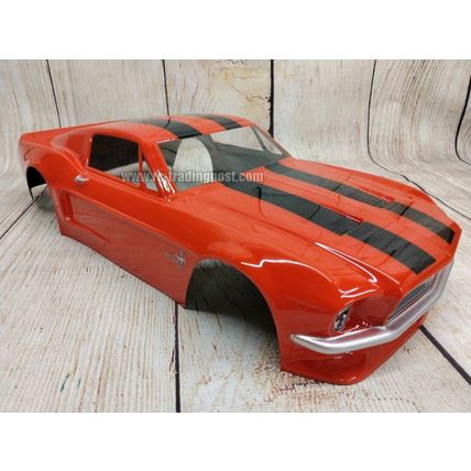 1968 Ford Mustang Custom Painted RC Car Body 1/10 OnRoad HPI/4Tec2.0/V100/RDS