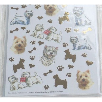 Dog breed craft stickers many breeds available 29 designs peel and stick