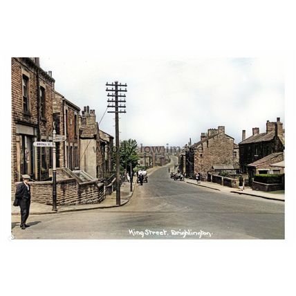 ptc1164 - Drighlington , King Street , Yorkshire - print 6x4