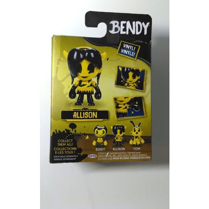 Allison 2.5 In Vinyl Figure Bendy and the Ink Machine Jakks Pacific - FREE SHIP!
