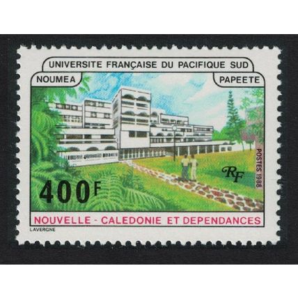 New Caledonia French University 400F 1988 MNH SG#824