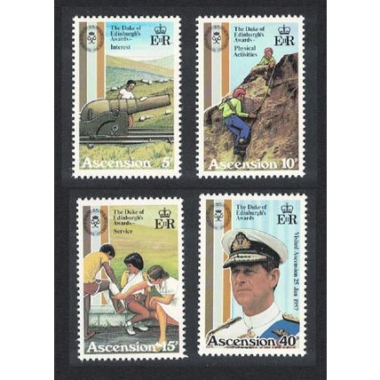 Ascension Duke of Edinburgh Awards 4v 1981 MNH SG#305-308 Sc#297-300