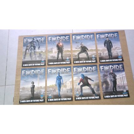 X-MEN: DAYS OF FUTURE PAST - Limited Edition Art Cards (Full Set of 25 Cards)