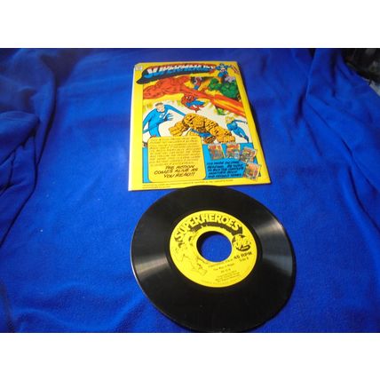 1974 FANTASTIC FOUR Power Records Set! John Buscema Art!! NM-! $37.00 Shipped