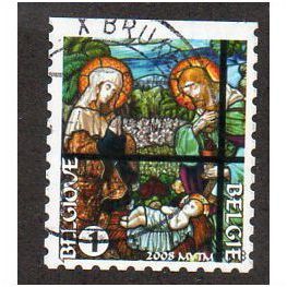 BEL 2008 (54c) (S/A) 'CHRISTMAS' FINE USED (EBID10487)