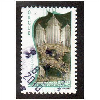 FRA 2010 (56c)' MUSIC -ORGUE' FINE USED (EBID21371)