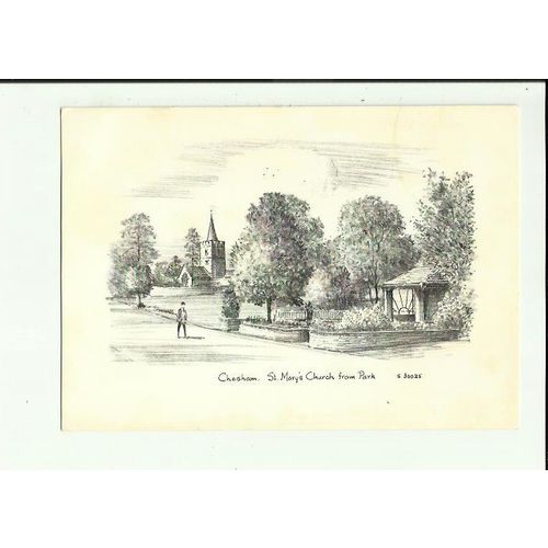 Buckinghamshire CHESHAM St Mary's Church Art Postcard by Judges (S 30025)