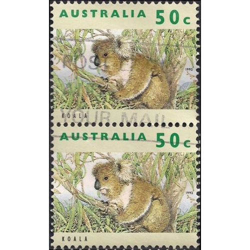 AUSTRALIA, MAMMALS, Koala, green 1992, 50c