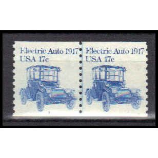 1906 17c Electric Auto Fine MNH Dry Gum CNP Left 3 PA0447