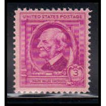 861 3c Ralph Emerson Fine MNH KA2288