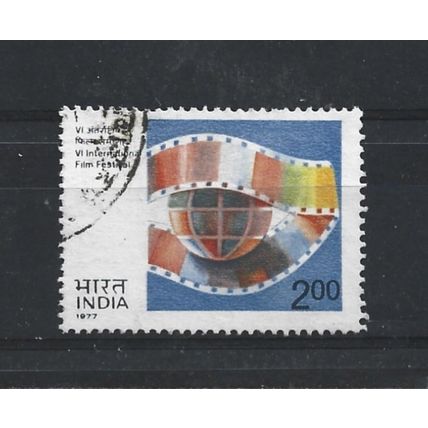 India.Sixth International Film Festival of India,New Delhi stamp.F/Used.June23
