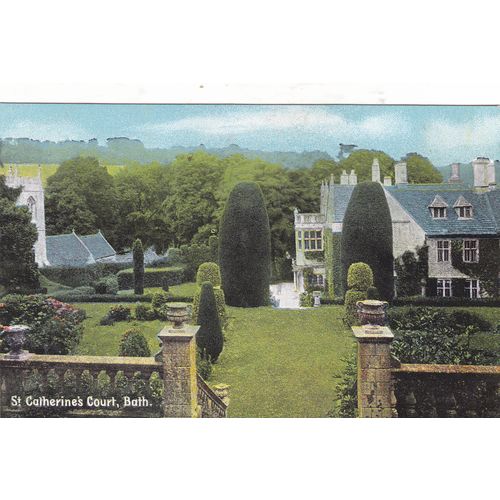 ST. Catherine's Court Bath Somerset Postcard (SM76764)