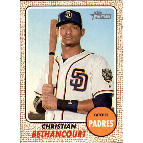 2017 Topps Heritage Baseball Christian Bethancourt #99