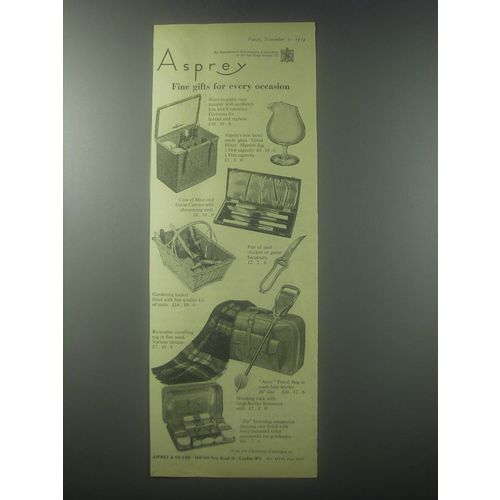 1954 Asprey gifts Ad - Asprey fine gifts for every occasion