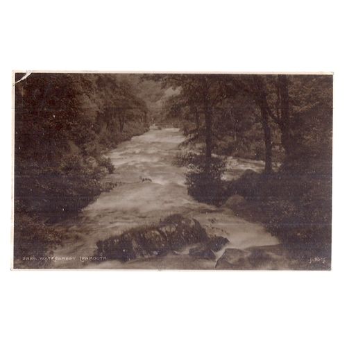WATERSMEET, LYNMOUTH, DEVON used antique postcard by Judges 1915 postmark =
