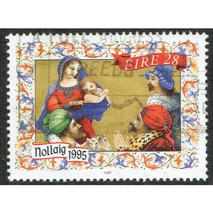 Ireland 1995 Christmas 28p Multicoloured SG978 GU