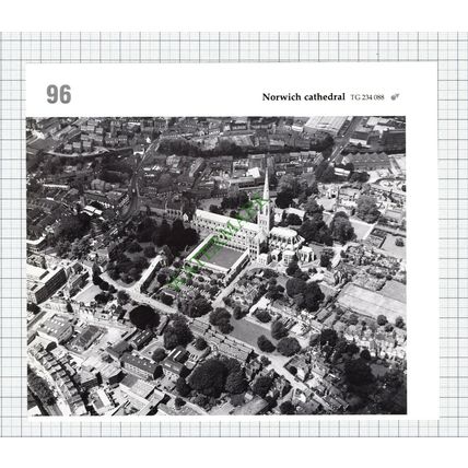 9918) Norwich Castle And Cathedral - 1980s Cutting / Print