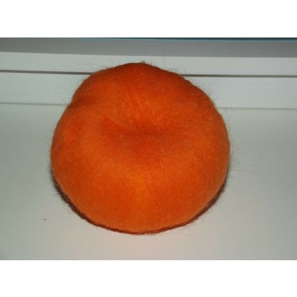Pumpkin Halloween handmade needle felted 8cm's ornament decoration