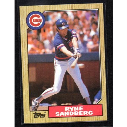 1987 Topps Ryne Sandberg - Card # 680