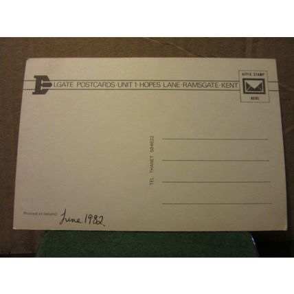 multiview, BROADSTAIRS, KENT unused postcard by Elgate dated 1982 =