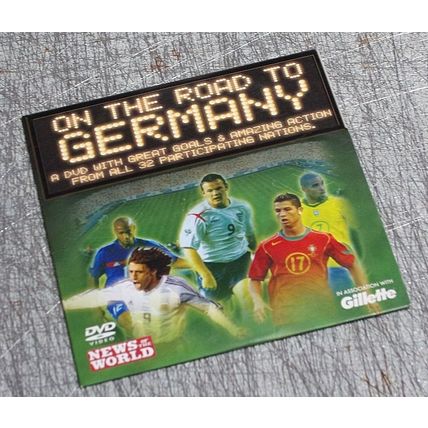 ON THE ROAD TO GERMANY - NEWS OF THE WORLD PROMOTIONAL DVD - WORLD CUP 2006