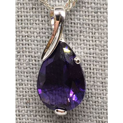 Necklace Purple Amethyst #10 USA Seller