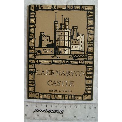 1965 Caernarvon Castle, An Illustrated Souvenir by Alan Phillips