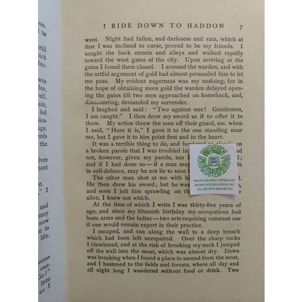 1902 ILLUSTRATED THEATRE EDITION DOROTHY VERNON OF HADDON HALL by CHARLES MAJOR
