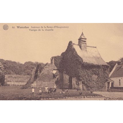 Waterloo Ferme de Hougoumont Belgium Mint Postcard