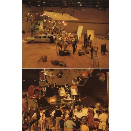 Disney Making A MGM Studios Movie Set Soundstage Postcard