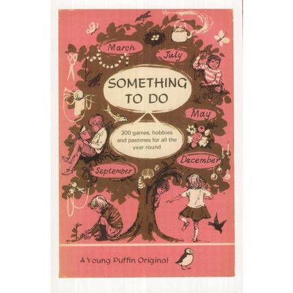 Something To Do Games & Hobbies 1968 Puffin Book Postcard
