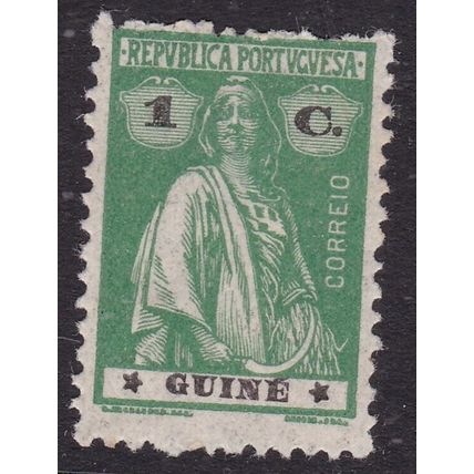 Portuguese Guinea 1914 Ceres 1c Mint Never Hung SG 170 VGC