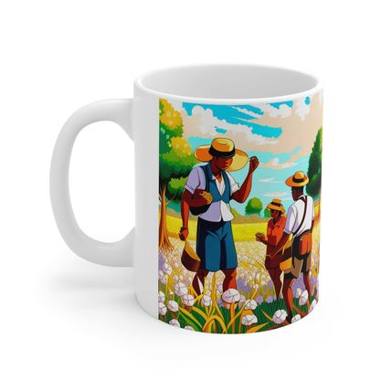 Downhome Sharecropping In the Heat of the Day #8 11oz Ceramic Coffee Mug