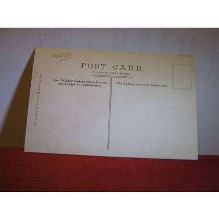 HATFIELD CHURCH, HERTFORDSHIRE unused antique postcard by J. Cox of Hatfield =