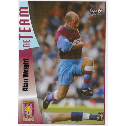 Futera's Aston Vila 1997-98 Fans' Selection: The Team - No. 23, Wright (Alan)