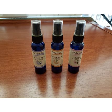Aphrodisia Naturals Aromatherapy Massage & Body Oil Lot of (3) 2ml each, older