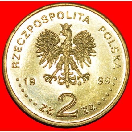 MUSICIAN OF RUSSIA 1810-1849 RARE: POLAND ★ 2 ZLOTYS 1999★LOW START★NO RESERVE