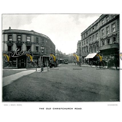 Old Christchurch Road (Beales), Bournemouth, England,1890s, MODERN REPRODUCTION